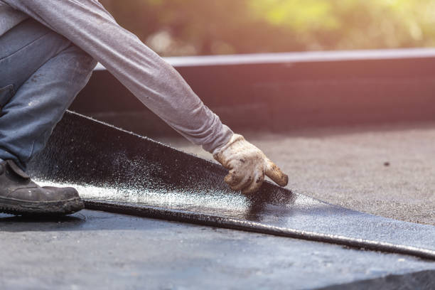 Professional Emergency Waterproofing technician working in Norwood, NJ
